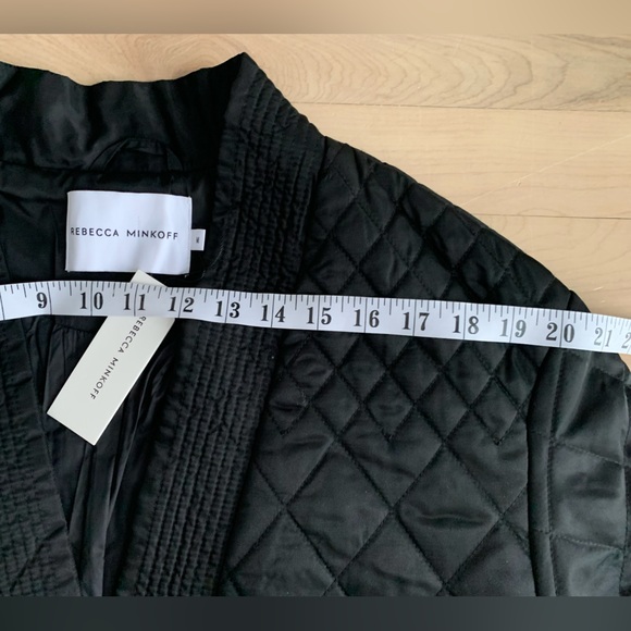 REBECCA MINKOFF-  Diamond Quilted Puffer Jacket - Picture 4 of 12